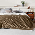 Bedsure GentleSoft™ Sherpa Throw Blanket – Thick All-Season Warm Bed Blanket – Camel – Ideal Gift for College Students