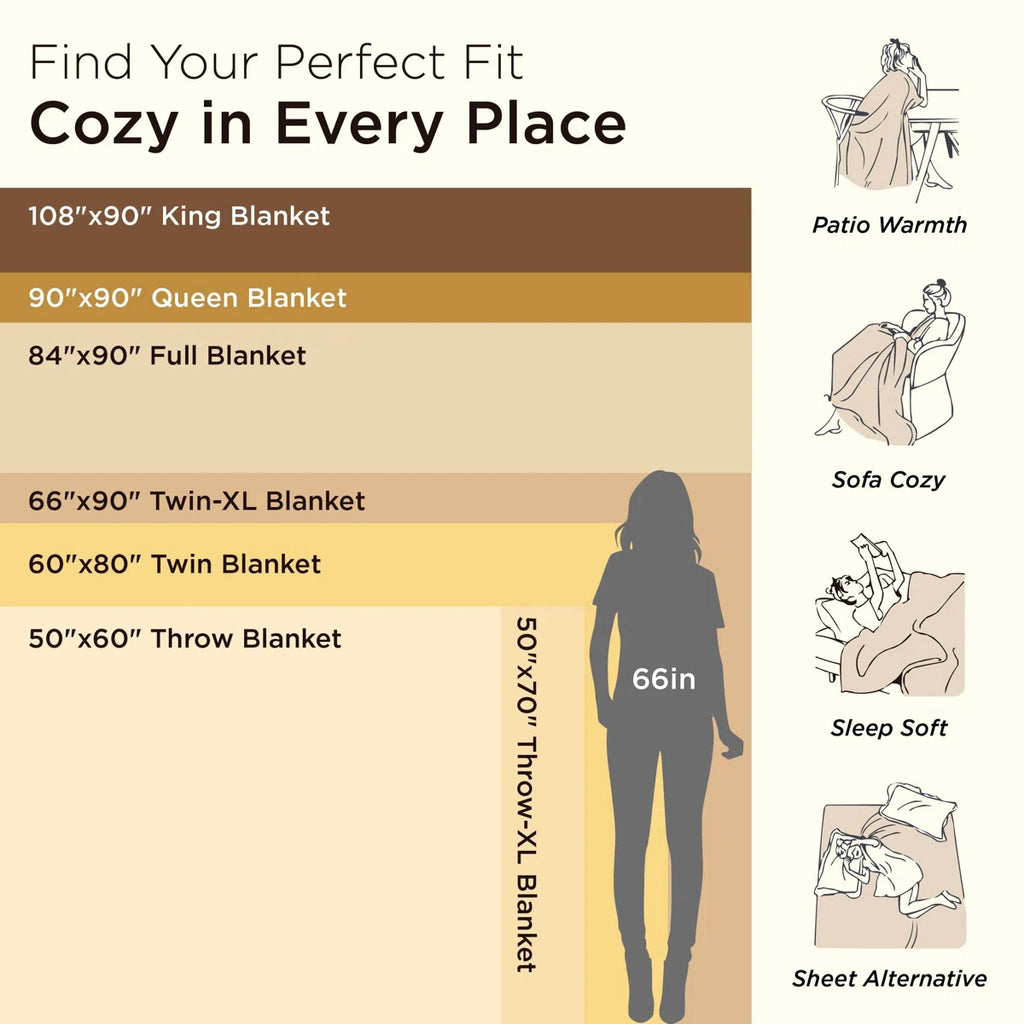 Bedsure Fleece Throw Blanket – Super Soft Cozy Throw for Dorm Bed & Couch – Natural (60x80) – Ideal Gift for College Students